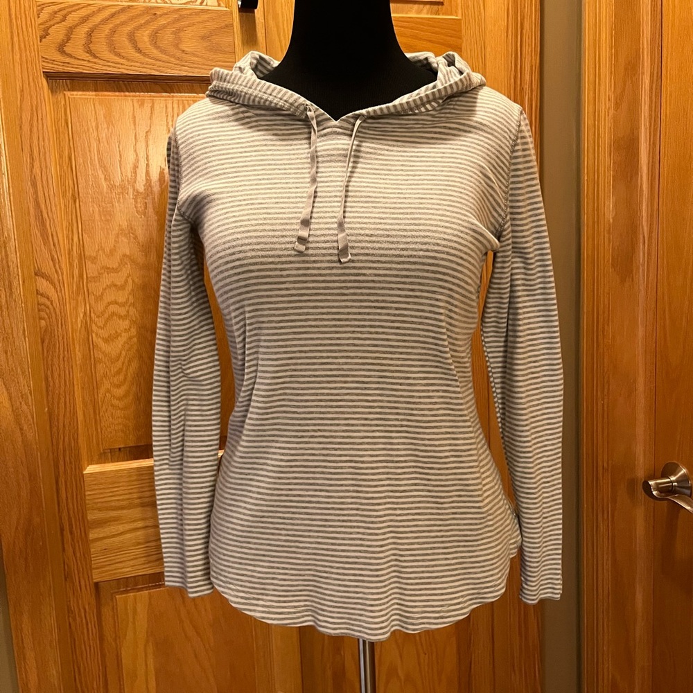Eddie Bauer Striped Lightweight Hoodie